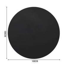 Load image into Gallery viewer, Fraser Country - Round Office Chair Mat Black 100cm