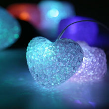 Load image into Gallery viewer, LUMIRO Outdoor Solar Heart Shaped Decorative Wind Chime - Pink