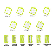 Load image into Gallery viewer, OZZYCOOK 22 in 1 Vegetable Cutter with Container