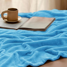 Load image into Gallery viewer, COMFEYA 150x200cm Ultra-Soft Fleece Blanket - Blue