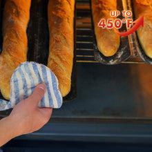 Load image into Gallery viewer, OZZYCOOK Non-stick Baguette Pans for Baking - Black