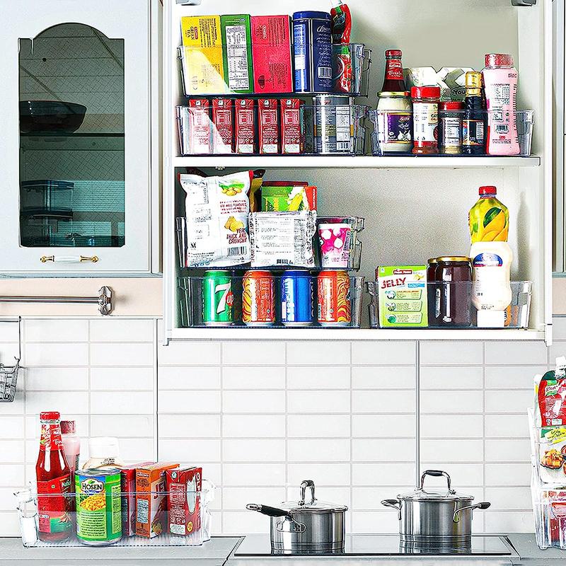 STORFEX Refrigerator Organizing Bins - Set of 8