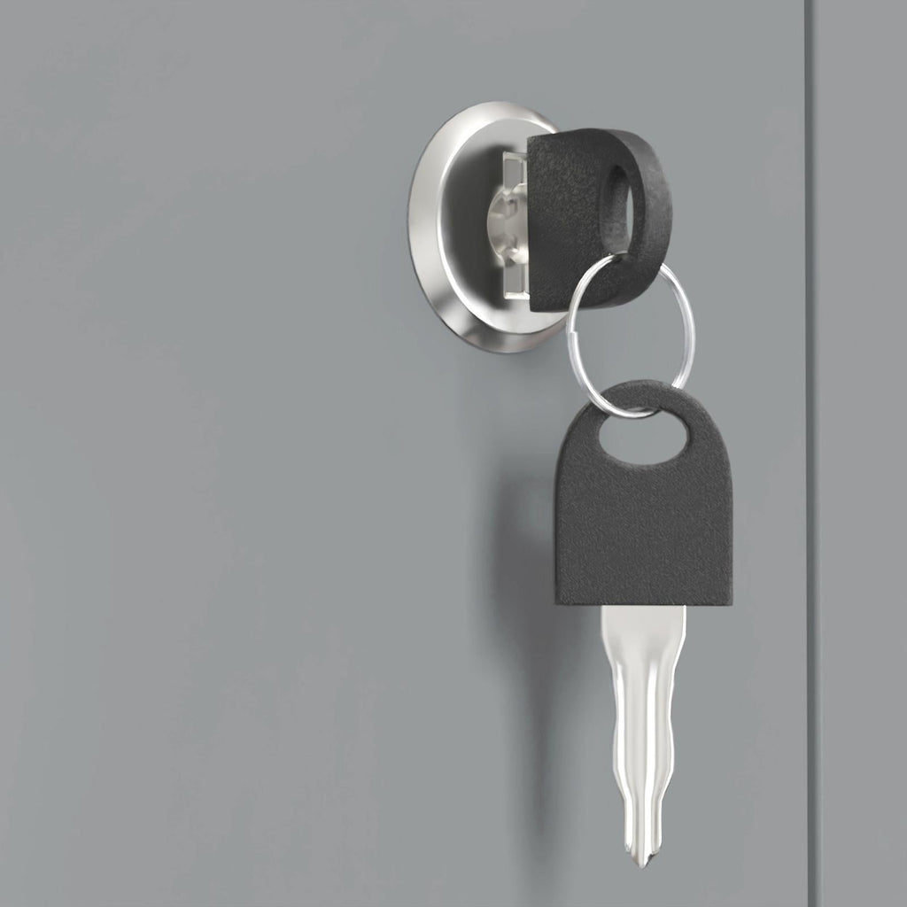 Gorilla Office - Mobile Metal 5 Drawer Cabinet - Grey