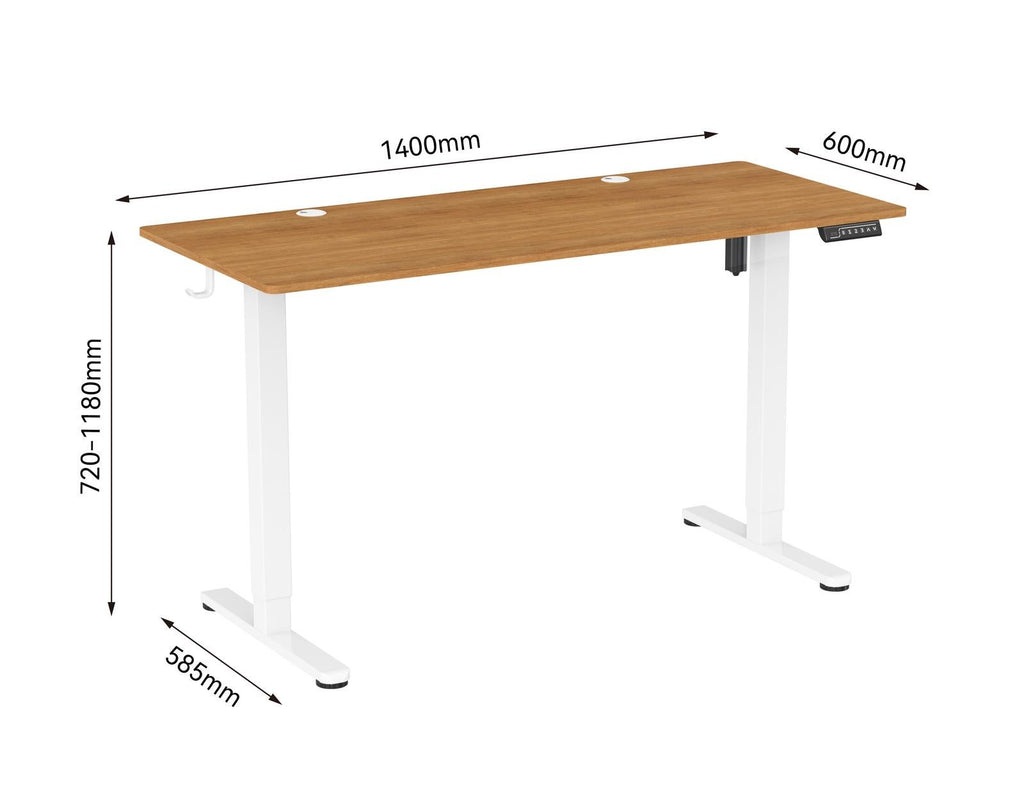 Fraser Country: 1400 x 600mm Standing Desk