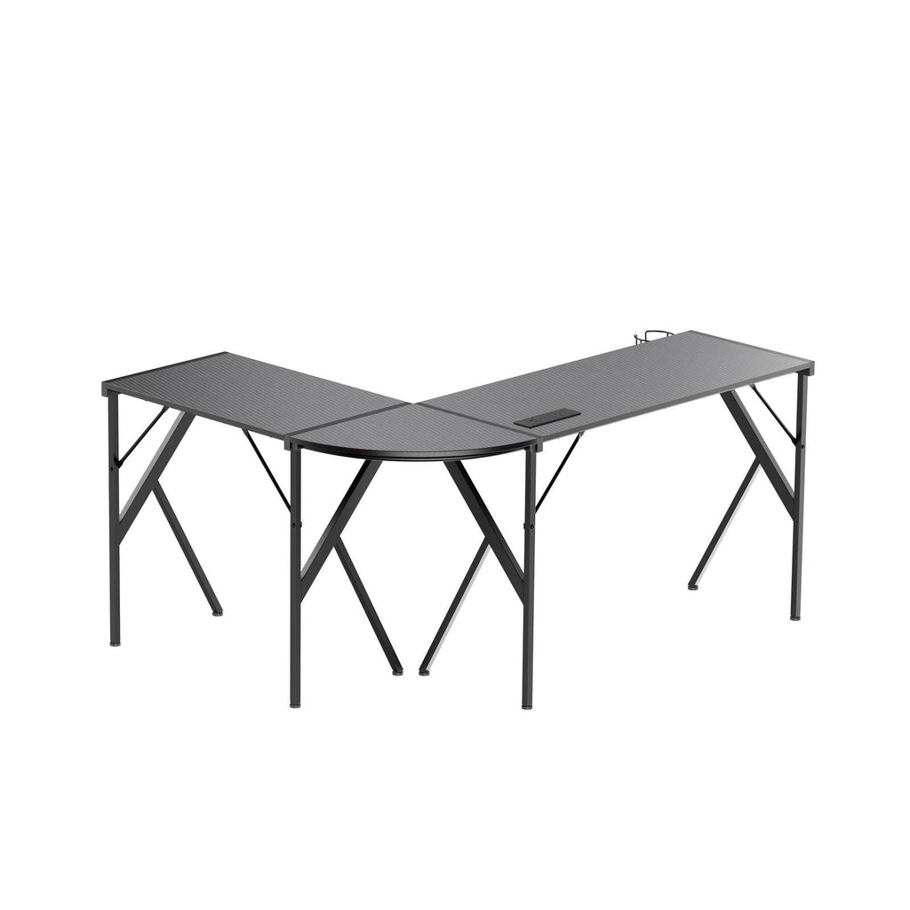 Fraser Country: 1540x1170x740mm Corner Desk with USB Outlet