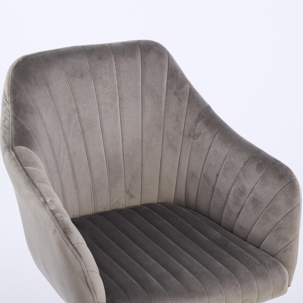 Gorilla Office: Bridget Velvet Chair Grey