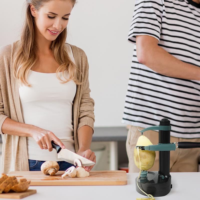 OZZYCOOK Electric Rotating Express Peeler