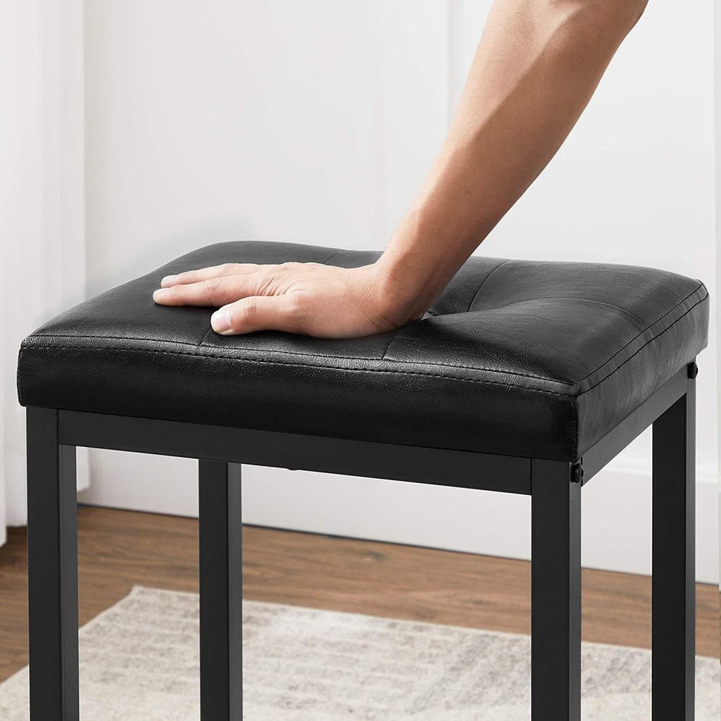 Vasagle : Set of 2 Bar Stools - Black