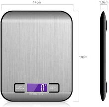 Load image into Gallery viewer, Stainless Steel Kitchen Scale - 5KG