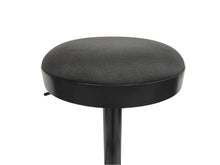 Load image into Gallery viewer, Fraser Country Set of 2 Adjustable Swivel Fabric Round Bar Stool - Black