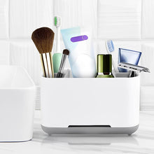 Load image into Gallery viewer, Toothbrush and Toothpaste Organizer - Grey
