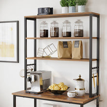 Load image into Gallery viewer, Vasagle Kitchen Storage Baker&#39;s Rack - 6-Tier (Rustic Brown)