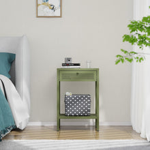 Load image into Gallery viewer, Fraser Country Milan Metal Bedside Cabinet - Olive Green