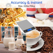 Load image into Gallery viewer, Digital Kitchen Scale - Silver