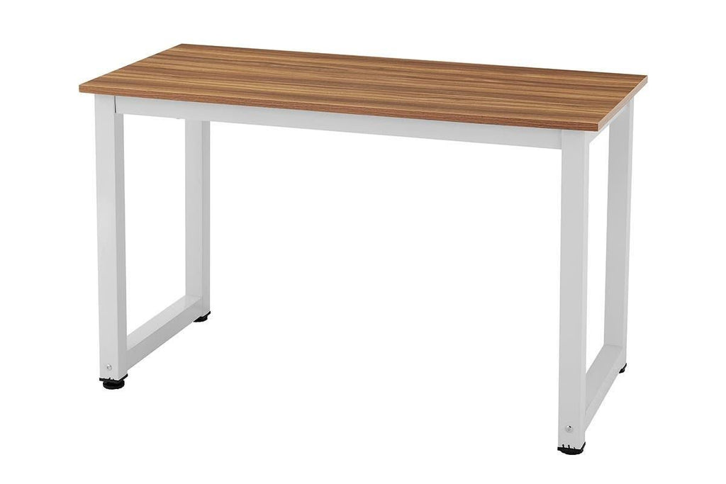 Ovela: Glasgow Study Desk (Walnut/White)