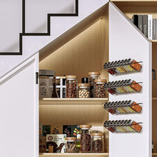 Load image into Gallery viewer, Four-Tier Wall-Mounted Kitchen Spice Rack