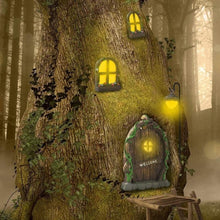 Load image into Gallery viewer, GREENHAVEN Fairy Door and Windows Set for Trees
