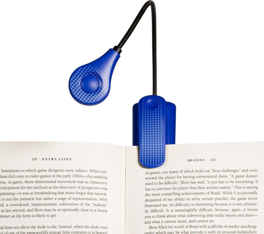 Sureflex80: Booklight - Blue Dots