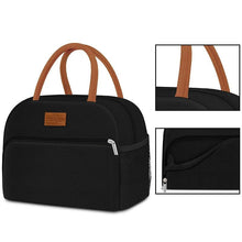 Load image into Gallery viewer, Lunch Box Bag - Black