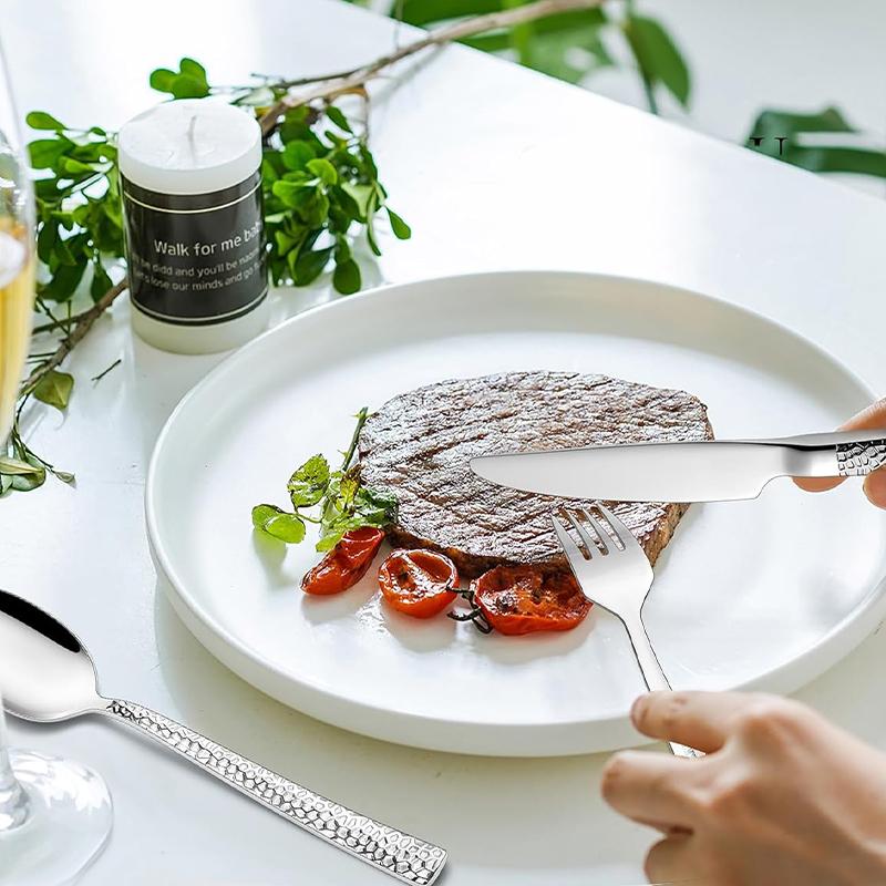 OZZYCOOK 20 Piece Stainless Steel Cutlery Set