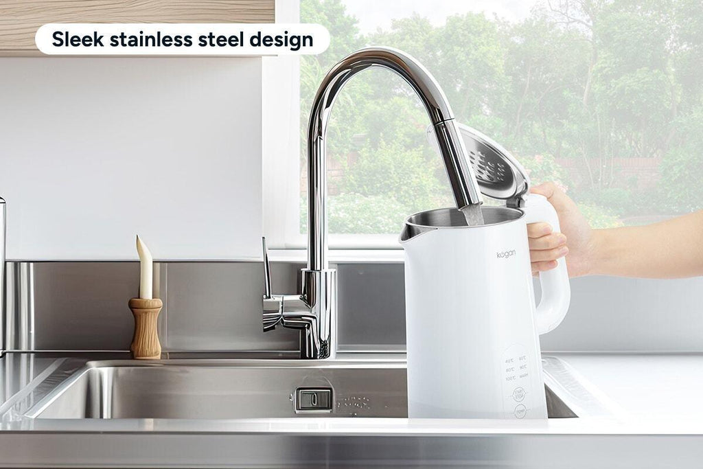 Kogan 1.5L Double Wall Kettle with Temperature Control