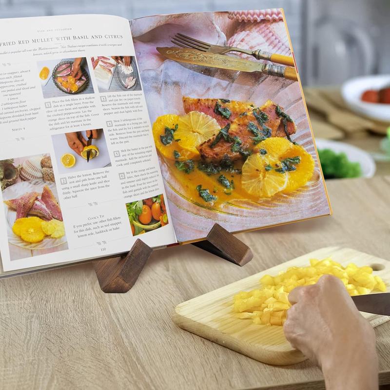 COOKOZZY Wood Cookbook Stand