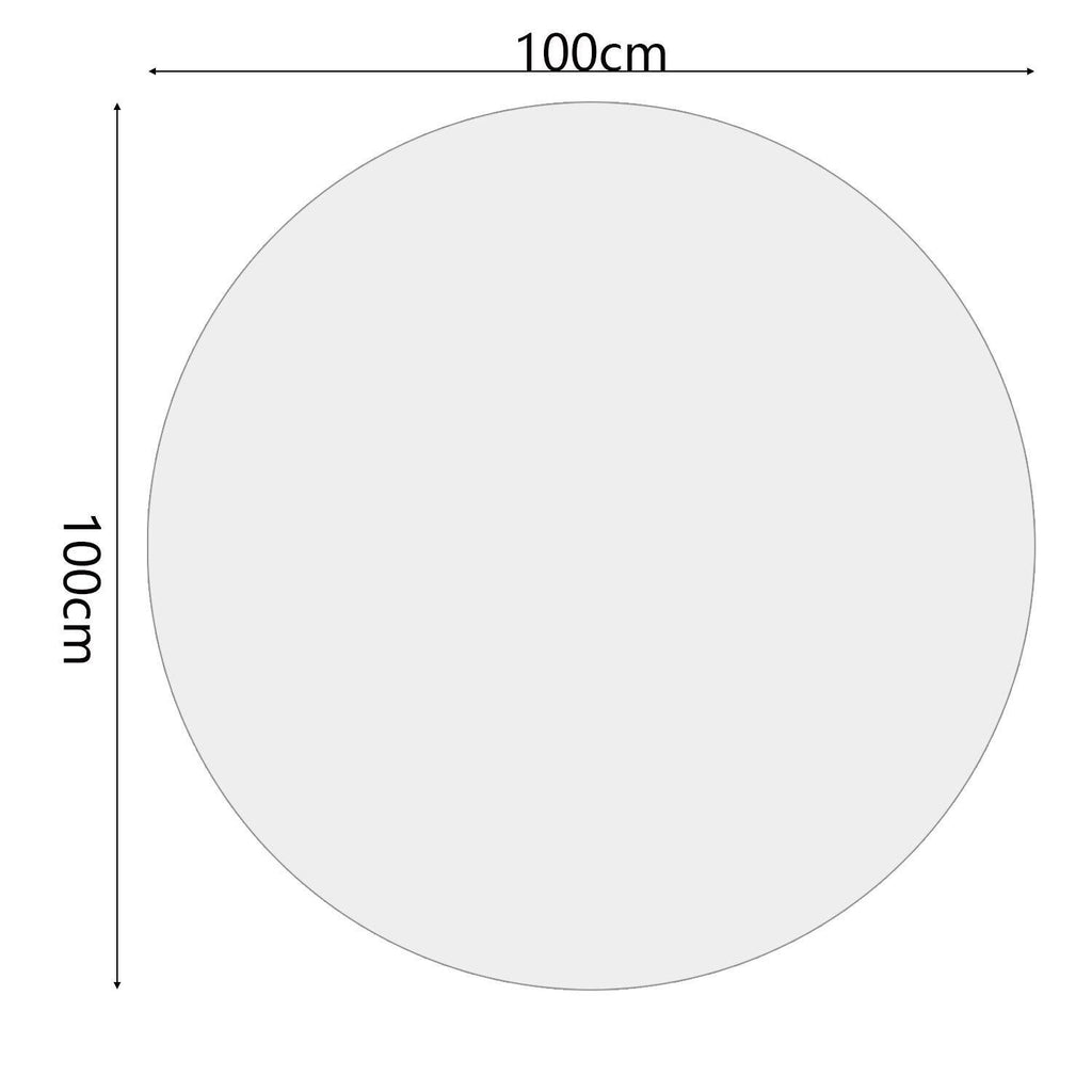 Fraser Country - Round Office Chair Mat Clear 100cm