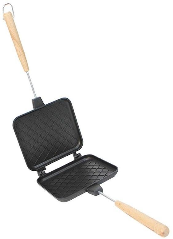 Double Sided Aluminum Alloy Hot Sandwich Grill Tool