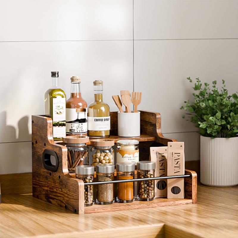 STORFEX 3-Tier Liquor Bottle Display Shelf