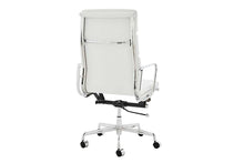 Load image into Gallery viewer, Matt Blatt Replica Eames Group Standard Aluminium Padded High Back Office Chair (White)