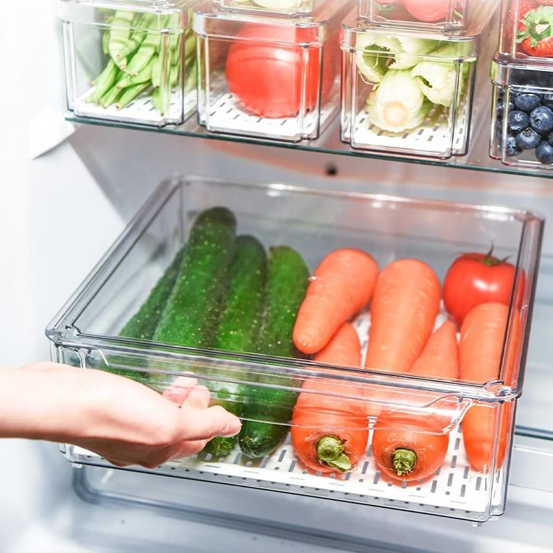 STORFEX 10 Pack Fridge Organizer