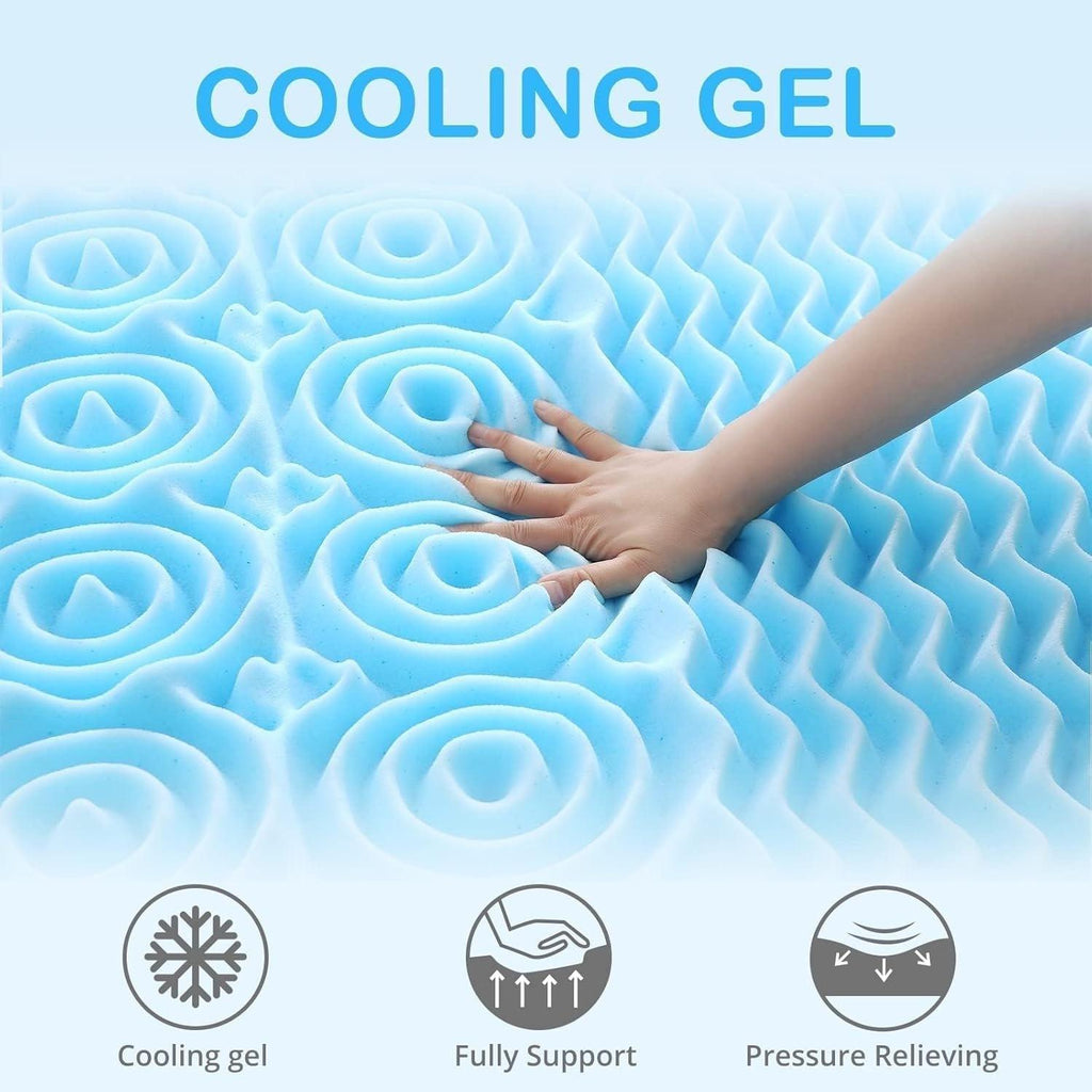 Fraser Country: 7-Zone Cooling Mattress Topper - Single (8cm Thick