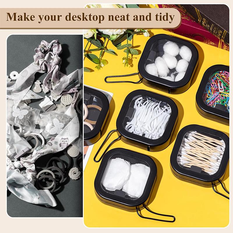 STORFEX 2pcs Travel Storage Organizer - Black