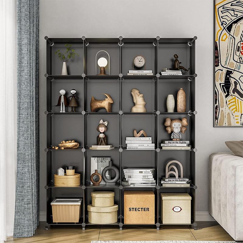 STORFEX 12 Cubes Storage Organizers - Black