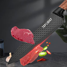 Load image into Gallery viewer, 6-Piece Super Sharp Knife Set with Universal Knife Block