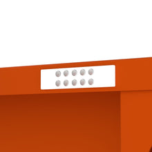 Load image into Gallery viewer, Fraser Country Milan Steel Tool Cart Cabinet - Orange &amp; Black