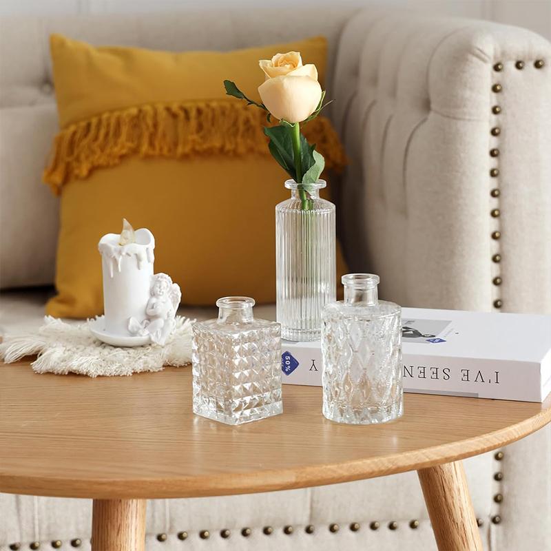 30Pcs Glass Bud Vase Set