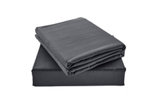 Load image into Gallery viewer, Ovela 100% Natural Bamboo Bed Sheets Set (Queen, Charcoal)