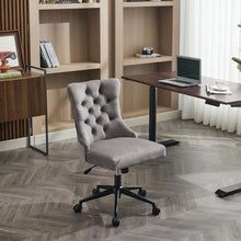 Load image into Gallery viewer, Gorilla Office: Ella Velvet Chair - Grey