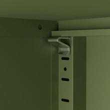 Load image into Gallery viewer, Fraser Country Milan Metal Storage Locker &amp; TV Cabinet - Olive Green