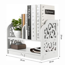 Load image into Gallery viewer, Small Bookshelf for Desktop Storage (40 x 21 x 34.5cm)