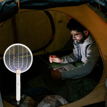 Load image into Gallery viewer, 3000V Electric Fly Swatter - White