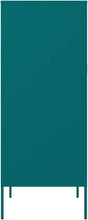 Load image into Gallery viewer, Fraser Country Milan Metal Side Cabinet - Teal