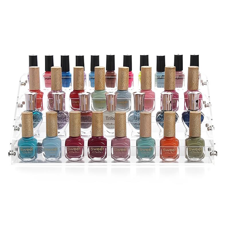 STORFEX 4 Tier Clear Display Risers Stand