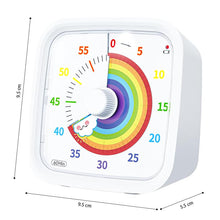 Load image into Gallery viewer, Visual Timer with Protective Case - White