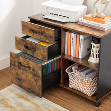 Load image into Gallery viewer, Vasagle File Cabinet with Storage Compartment
