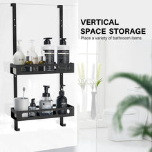 Load image into Gallery viewer, STORFEX Hanging Bathroom Storage Rack - Black