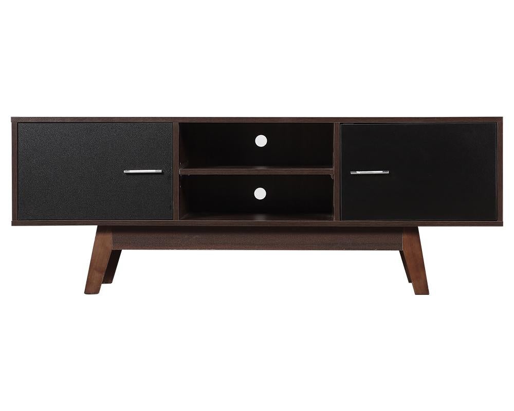 1.35M TV Entertainment Unit - Walnut & Black