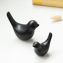 Load image into Gallery viewer, COMFEYA Small Animal Statues - Black