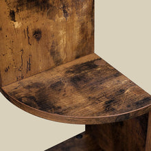 Load image into Gallery viewer, Vasagle Floating Corner Shelf - 5-Tier (Rustic Brown)